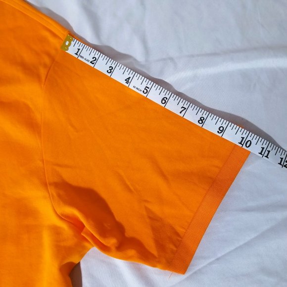 US Polo Assn Mens XXL 2X 100% Cotton Bright Orange Polo Short Sleeve Shirt Pony - Picture 13 of 15